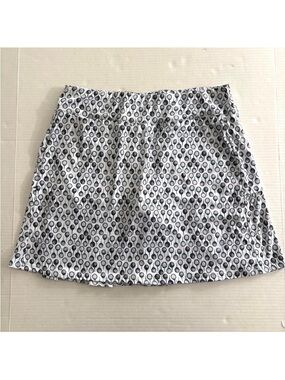 Emerald 18 Skort Golf‎ Balls Pattern Pleated Tennis Pickleball Pockets Women’s M